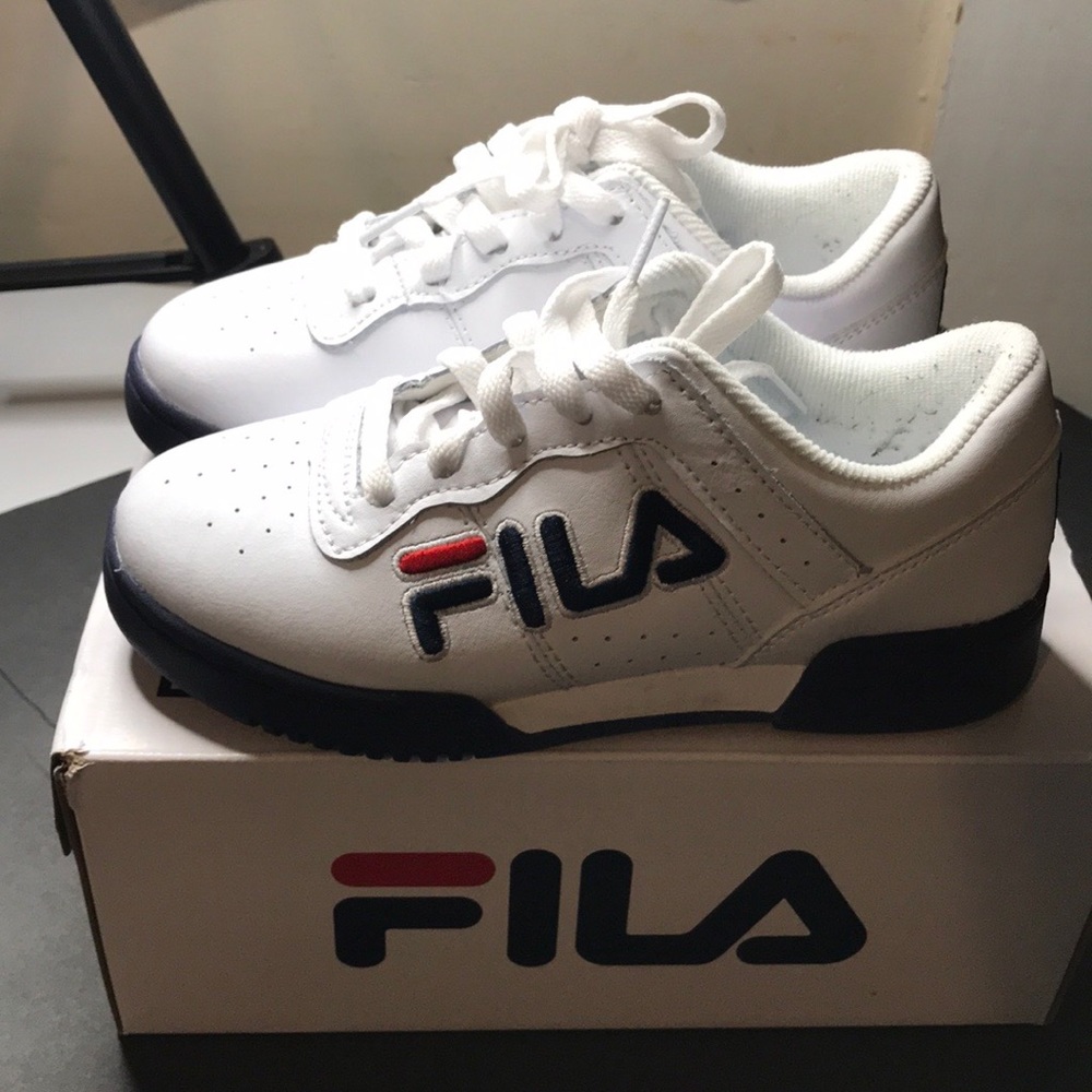 Boys Fila Tennis Shoes